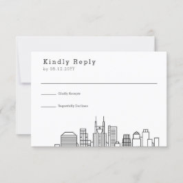 Nashville Wedding | RSVP Skyline Estilizado