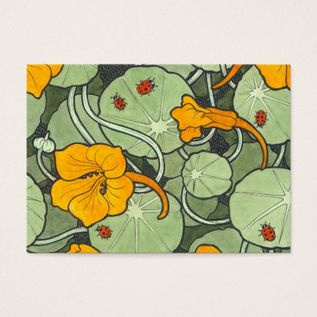 Nasturtium & Ladybird "Apenas para você" (Frente)