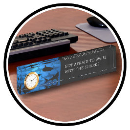 Natação Com O Serviço Executivo De Tubarões