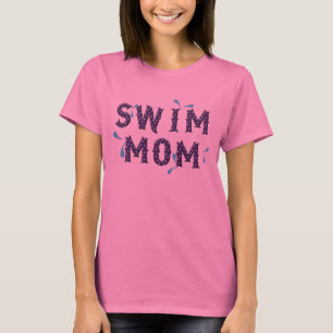 Natação Mãe T-Shirt