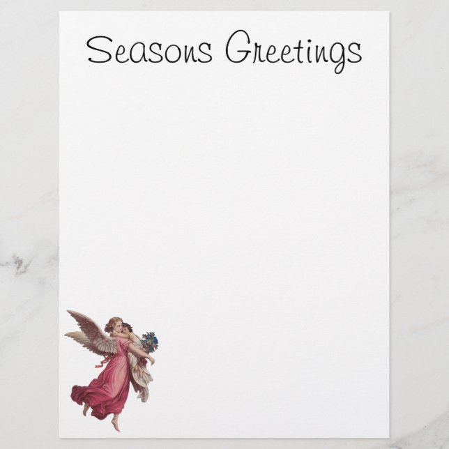 Natais vintages, Anjo Guardião Vitoriano (Frente)