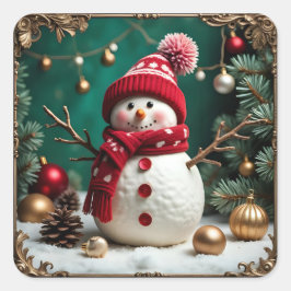 Natais vintages - Autocolantes