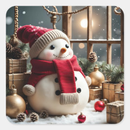 Natais vintages - Autocolantes