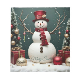 Natais vintages - Bloco de notas