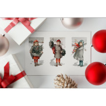 Natais vintages - Cartões postais