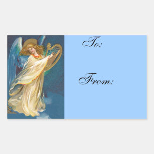 natais vintages com etiqueta de presente