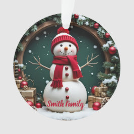 Natais vintages - Ornamento acrílico