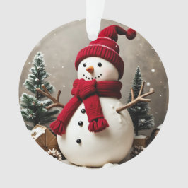 Natais vintages - Ornamento acrílico