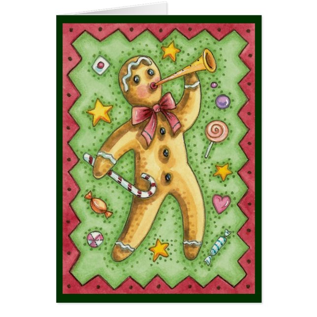 Natal Antigo, Cartões Fáceis de Personalizar (Frente)