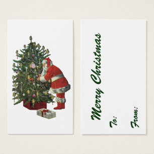 Natal Antigo, Papai Noel com Presentes