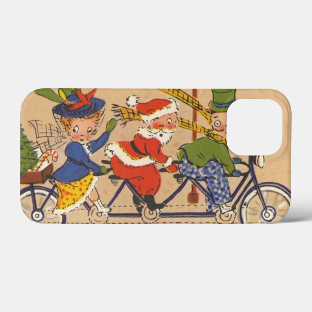 Natal Antigo, Papai Noel Vitoriano de Bicicleta (Verso (horizontal))