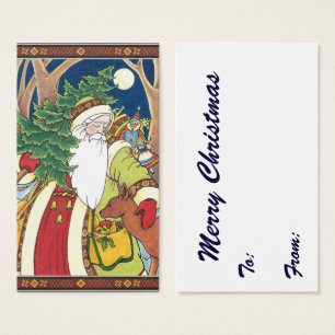 Natal Antigo, Veado do Papai Noel na Floresta