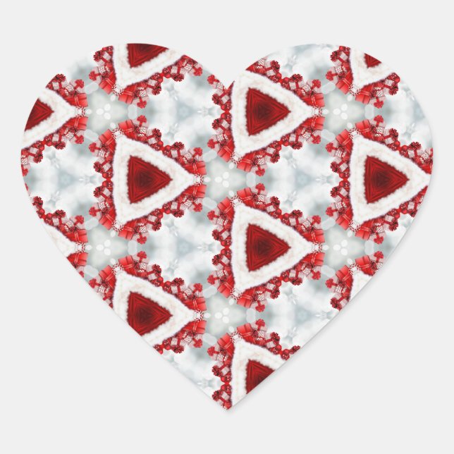 natal apresenta autocolantes caleidoscópicos (Frente)