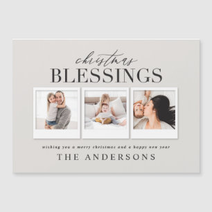 Natal bênção com fotos múltiplas feriado