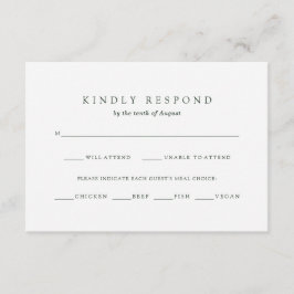 Natal Botânico | RSVP de escolha de refeições de f