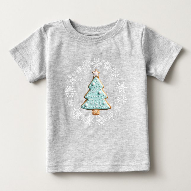 Natal branco, Cookie T-Shirt (Frente)