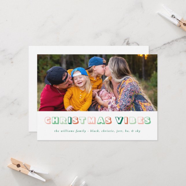 Natal Branco Vibes Foto Natal (Frente/Verso In Situ)