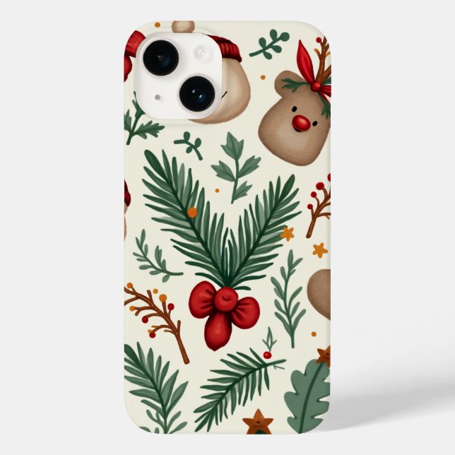 Natal capas de iphone (Verso)