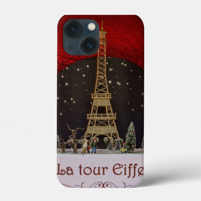 Natal capas de iphone em Paris (Verso)
