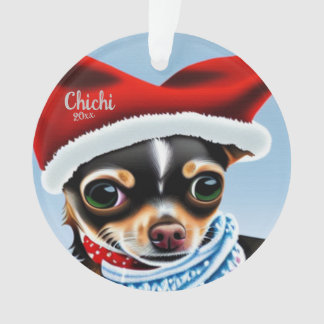 Natal Chihuahua, Ornamento de Cachorros Papais noe