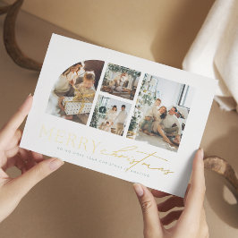 Natal Colagem de Fotos Moderna Simples