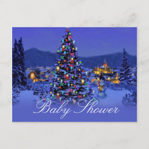 Natal, convites de chá de panela de férias.