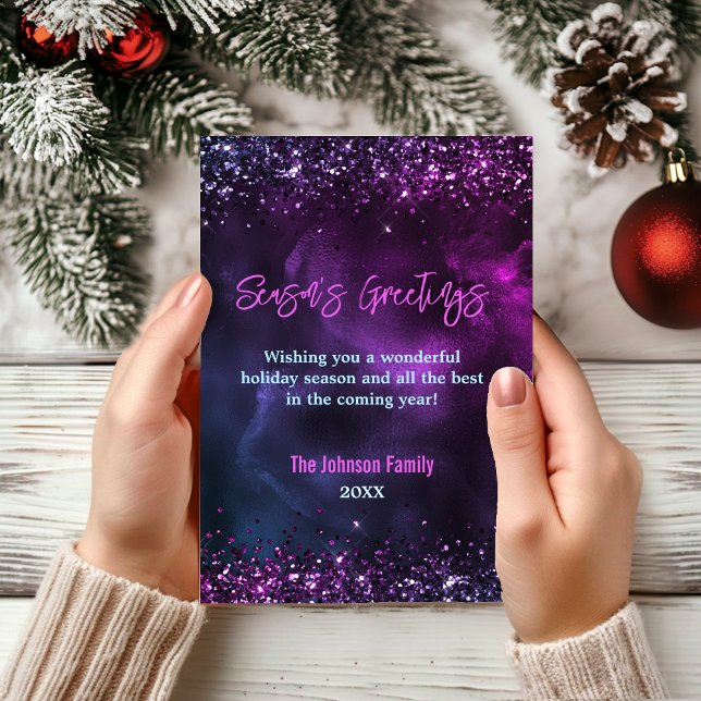 Natal da arte do mármore azul Elegante no ano novo (Criador carregado)