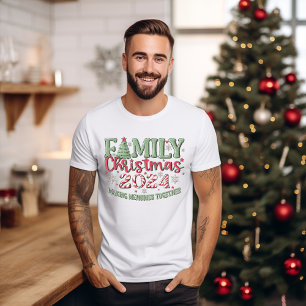 Natal da família 2024 Memórias do Fazer T-Shirt