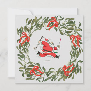 Natal de Golfe com golfe no Papai Noel