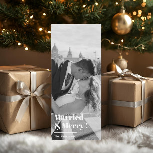 "Natal de Recém-Casados Foto de Casados e Alegres