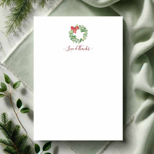 Natal de recém-casados Obrigado Cartões