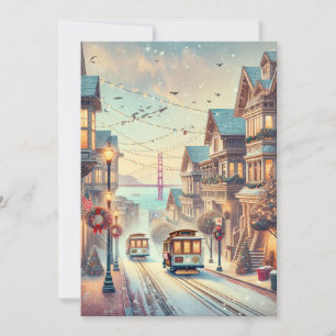 Natal de São Francisco, Cartão de Férias Minimalis