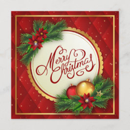 Natal de Silver e Red Merry| Convite