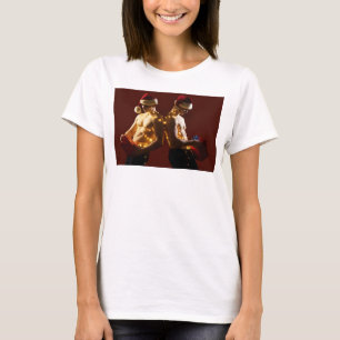 Natal de SlipperyJoe's homens sem camisa costas co