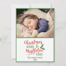 Natal Deseja e Misture Kisses Foto