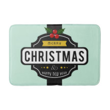 Natal Deseja tapetes de banho