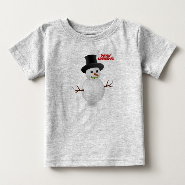 Natal do Baby T-Shirt (Frente)