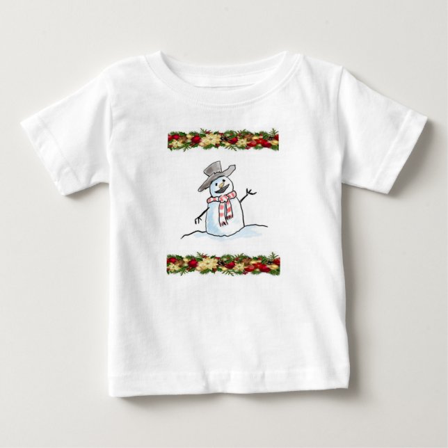 Natal do Baby T-Shirt (Frente)