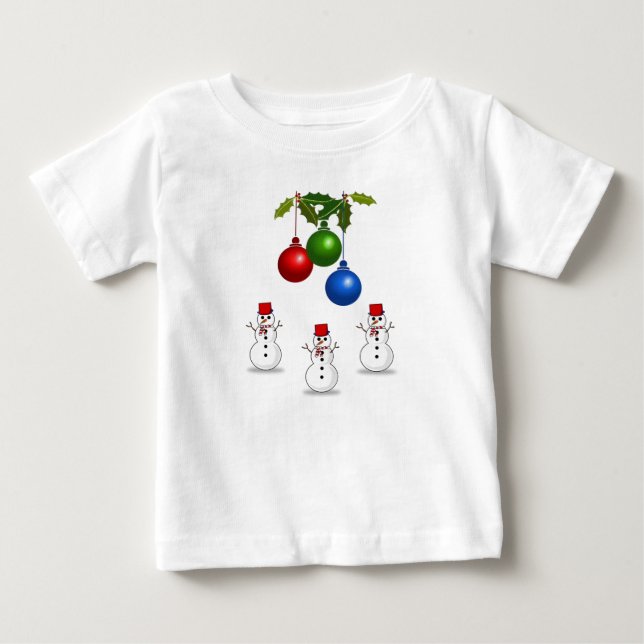 Natal do Baby T-Shirt (Frente)