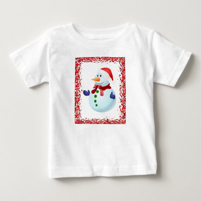 Natal do Baby T-Shirt (Frente)