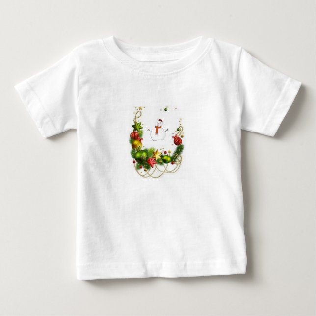 Natal do Baby T-Shirt (Frente)