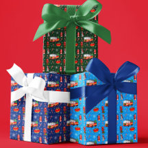 Natal do Bombeiro com Papai Noel e Dálmata