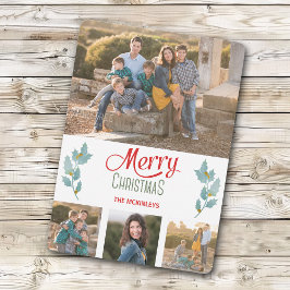 Natal do Modelo de Fotografia da Holly da Cinza Az