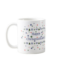 Natal e caneca combinado de Hanukkah