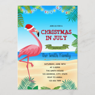 Natal em 4 de julho convite