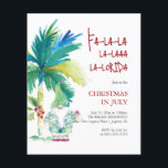 Natal em julho Folhetos Modelos Tema Tropical<br><div class="desc">Faça um salto com seu Natal em eventos de julho usando este Natal festivo e tropical no folheto de julho! Apresentando um Papai noel de aquarela em uma camisa de Bahama debaixo de uma palmeira com folhas de monstera, essa design traz uma reviravolta divertida para temas tradicionais de férias. A...</div>