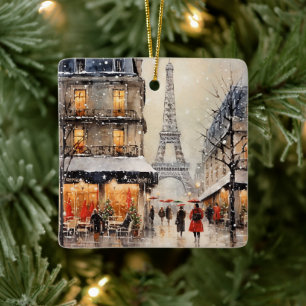 Natal em Paris, enfeite de Natal,