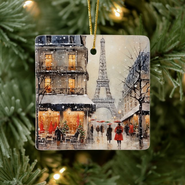 Natal em Paris, enfeite de Natal, (Árvore)