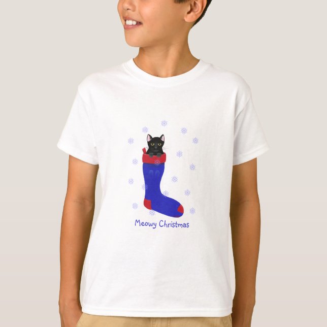Natal empalando Gato, Natal Mau, camisas (Frente)