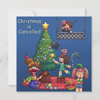 Natal engraçado é cancelado Personagens Chibi Stic